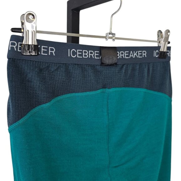 Icebreaker Merino Womens Bodyfit Zone, Wool, Cropped Baselayer Leggings, Size S - Picture 8 of 10